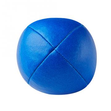 Balle de jonglerie Henry's en cuir - Ø 58 mm / Bleu